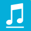 Folder Music Library Icon 64x64 png
